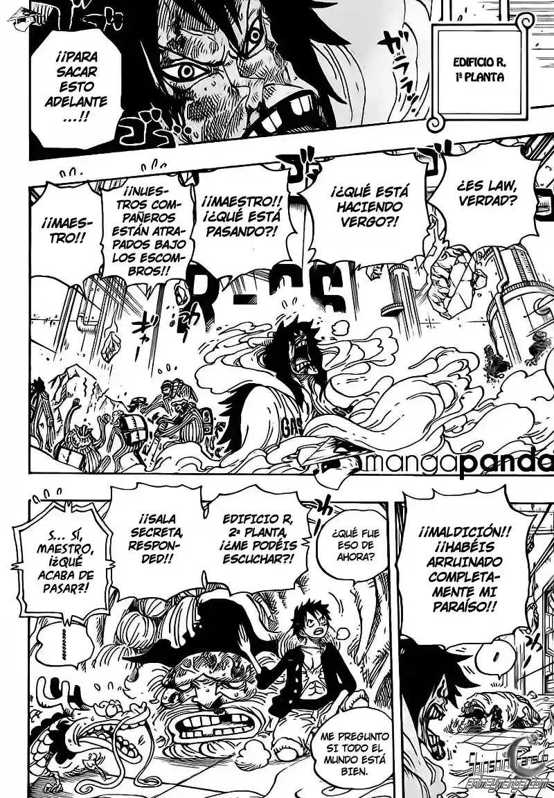 One Piece Capítulo 691 - Página 6 en español