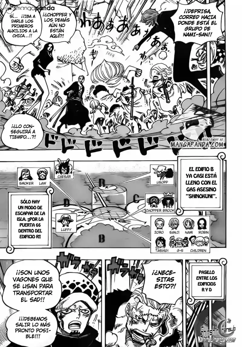 One Piece Capítulo 692 - Página 10 en español
