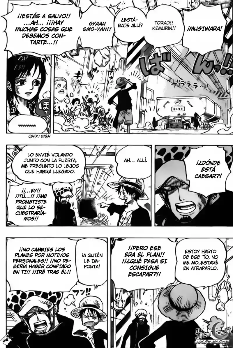 One Piece Capítulo 692 - Página 11 en español