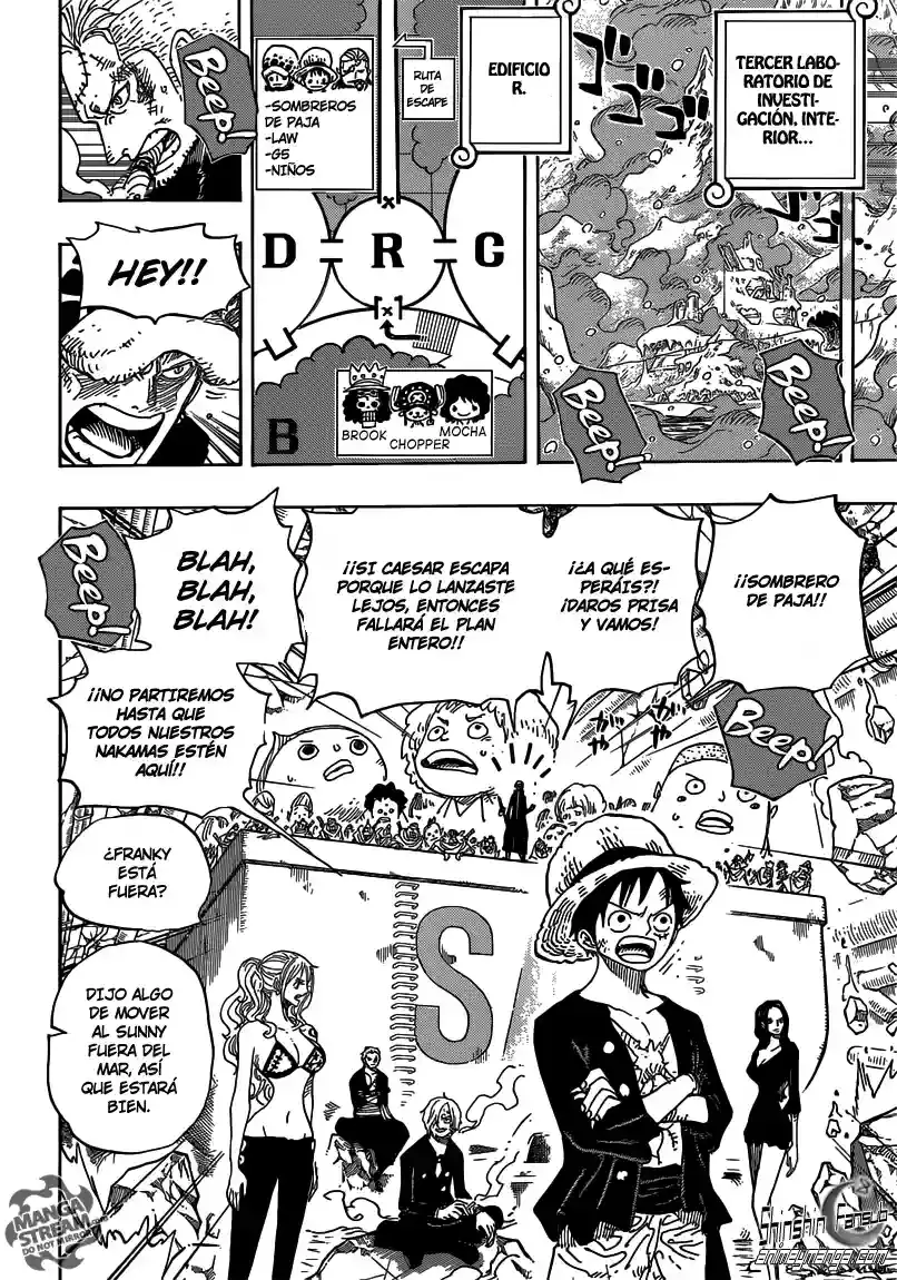 One Piece Capítulo 693 - Página 11 en español