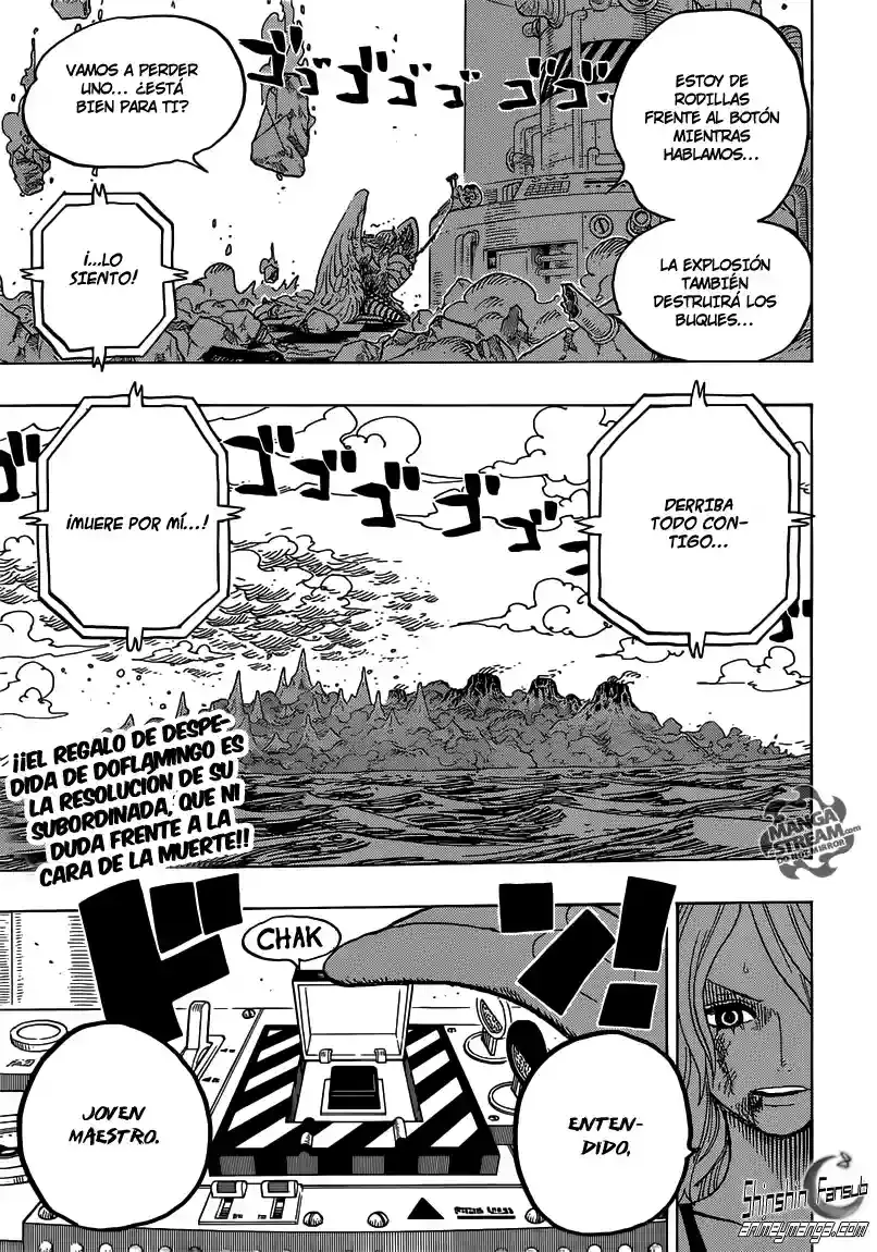 One Piece Capítulo 693 - Página 16 en español