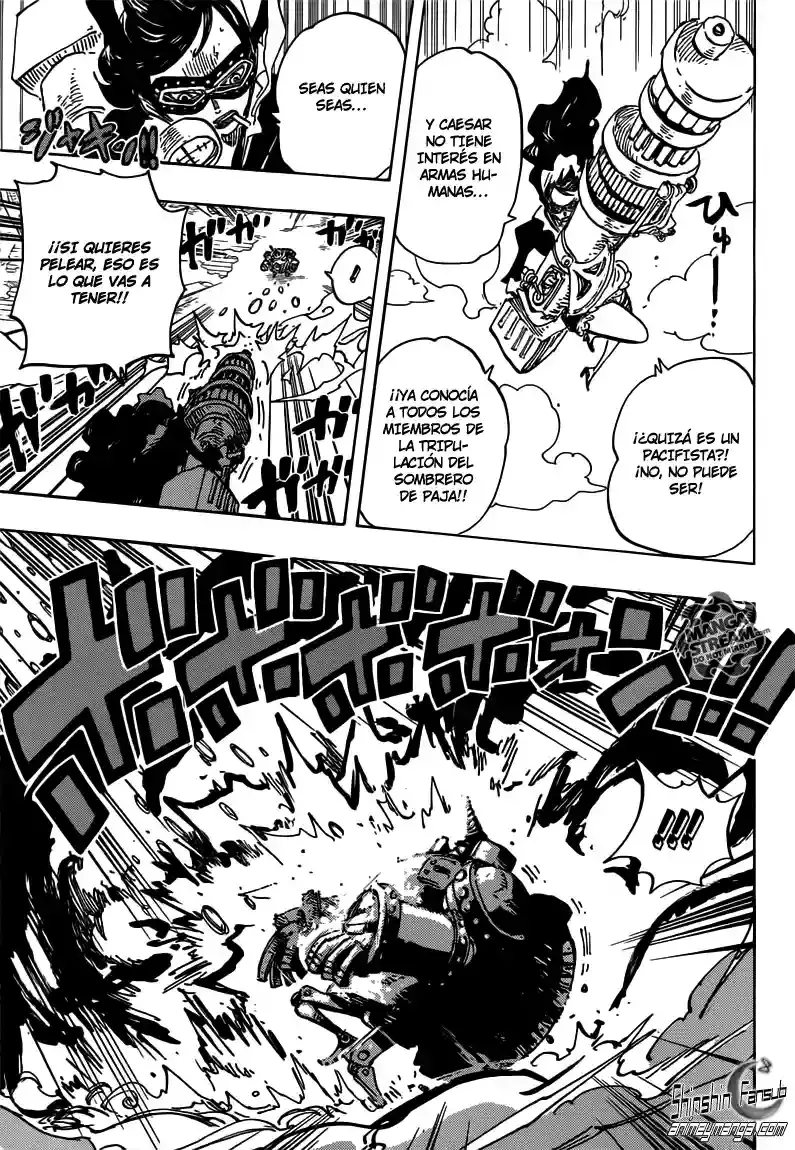 One Piece Capítulo 693 - Página 4 en español