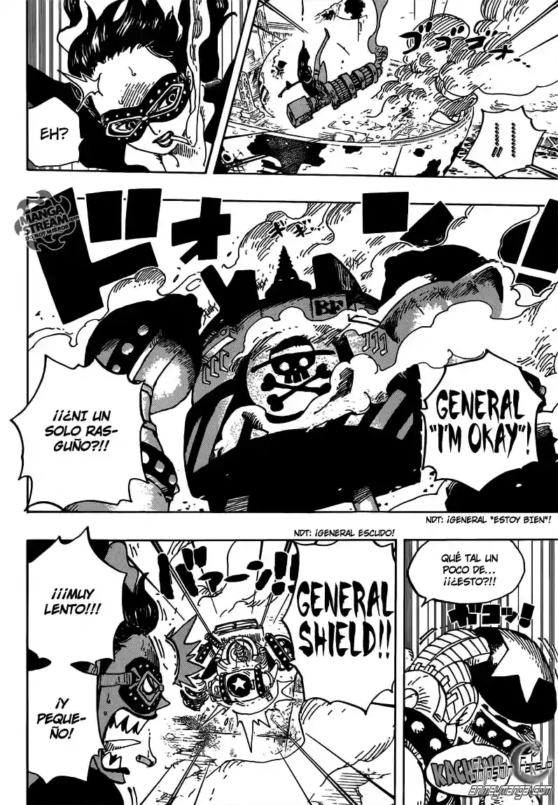One Piece Capítulo 693 - Página 5 en español