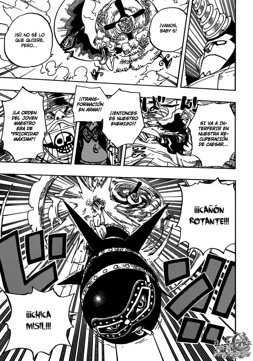 One Piece Capítulo 693 - Página 8 en español