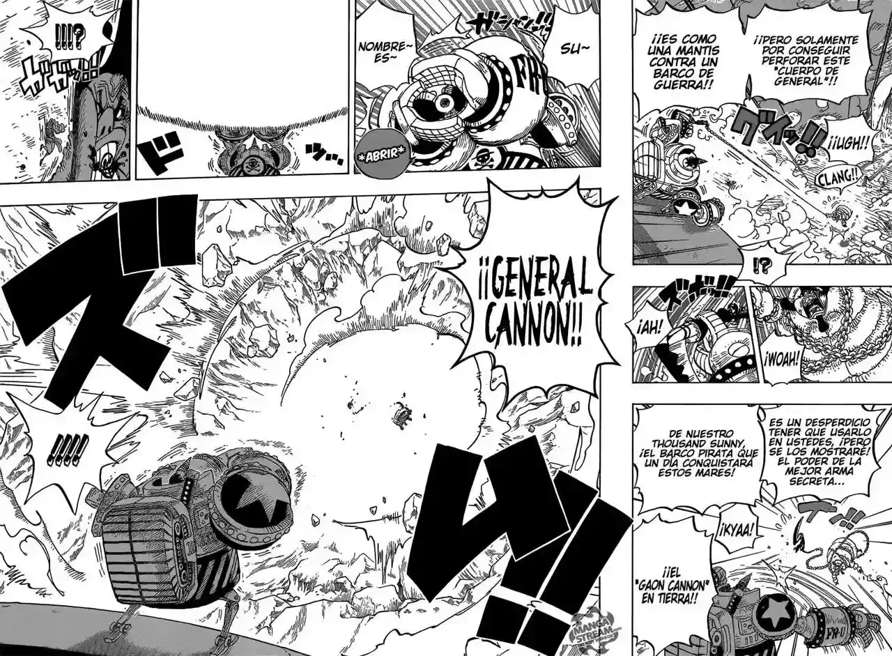 One Piece Capítulo 695 - Página 5 en español