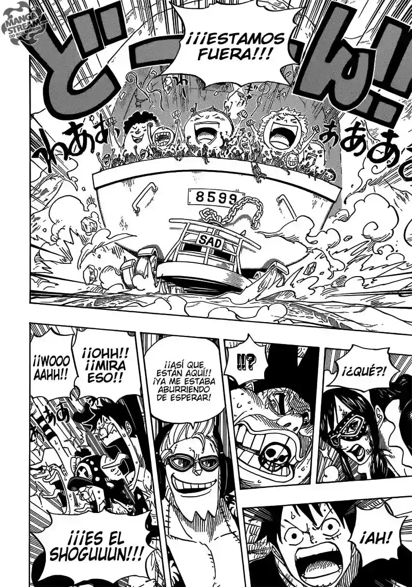 One Piece Capítulo 695 - Página 8 en español