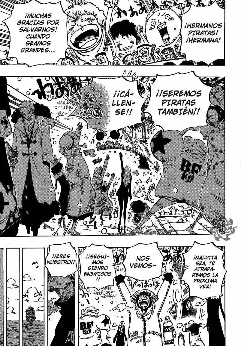 One Piece Capítulo 697 - Página 12 en español