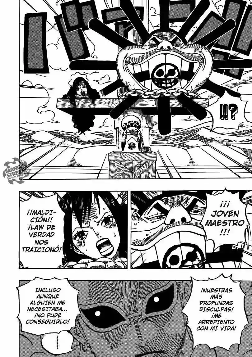 One Piece Capítulo 697 - Página 15 en español