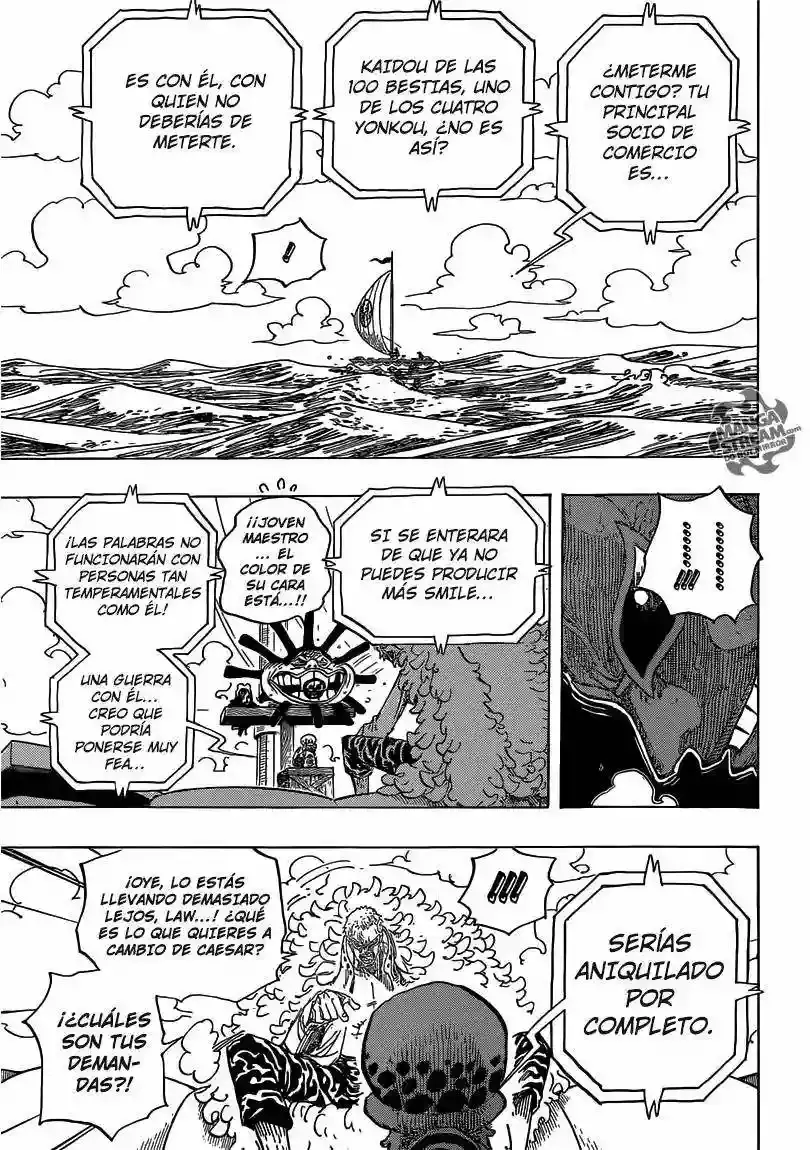 One Piece Capítulo 697 - Página 18 en español