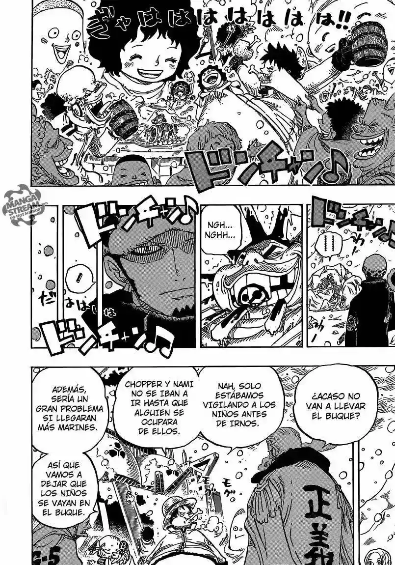 One Piece Capítulo 697 - Página 5 en español