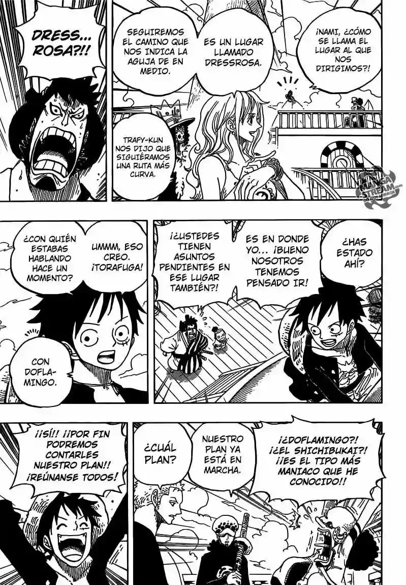 One Piece Capítulo 698 - Página 12 en español