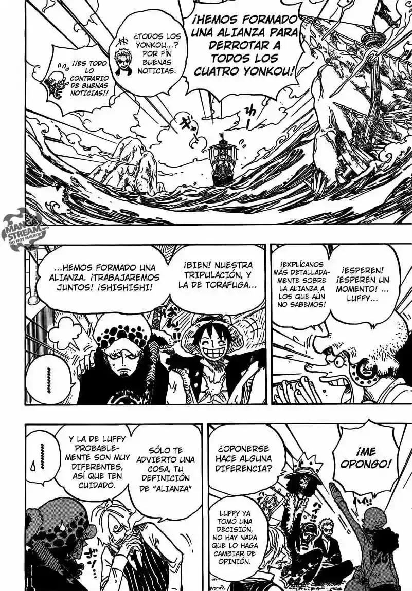 One Piece Capítulo 698 - Página 13 en español