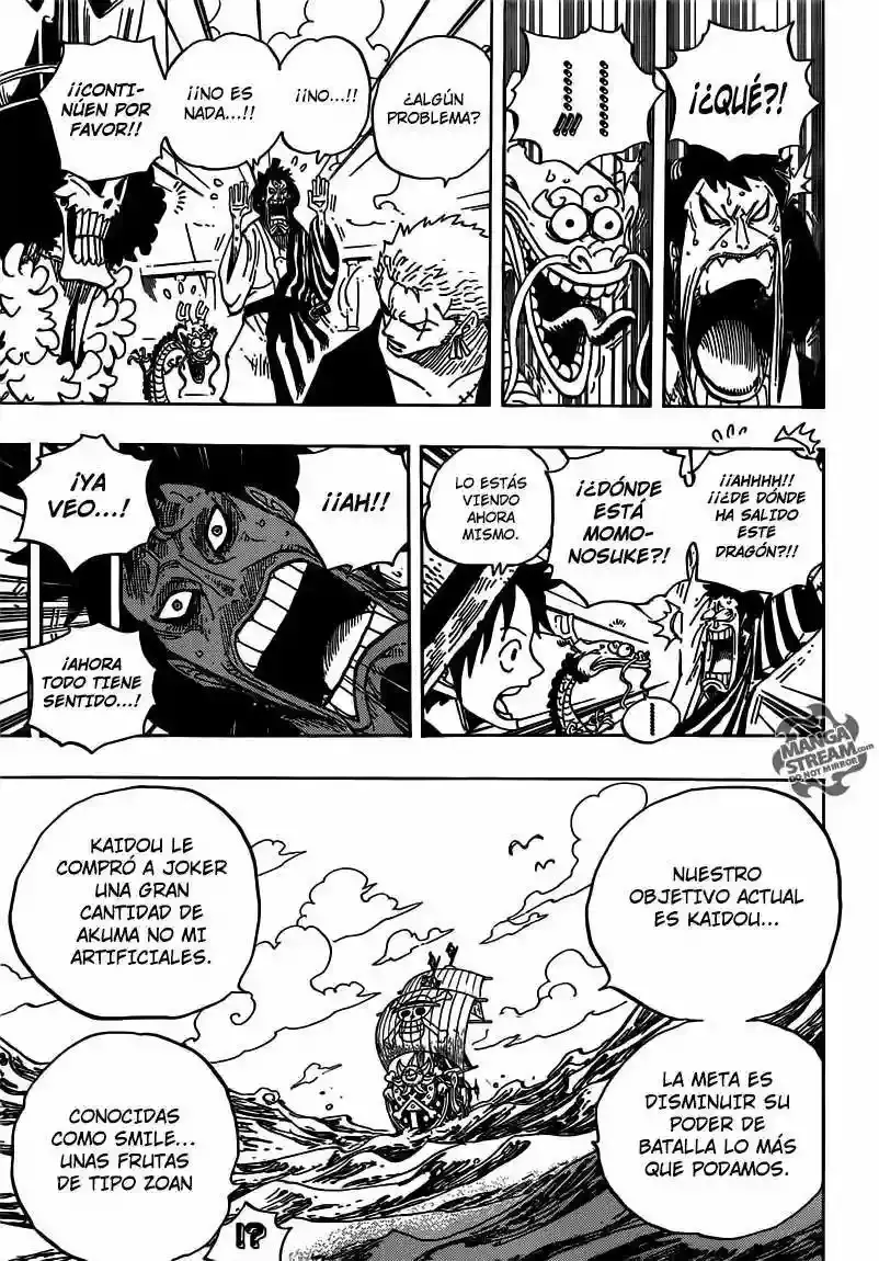 One Piece Capítulo 698 - Página 16 en español