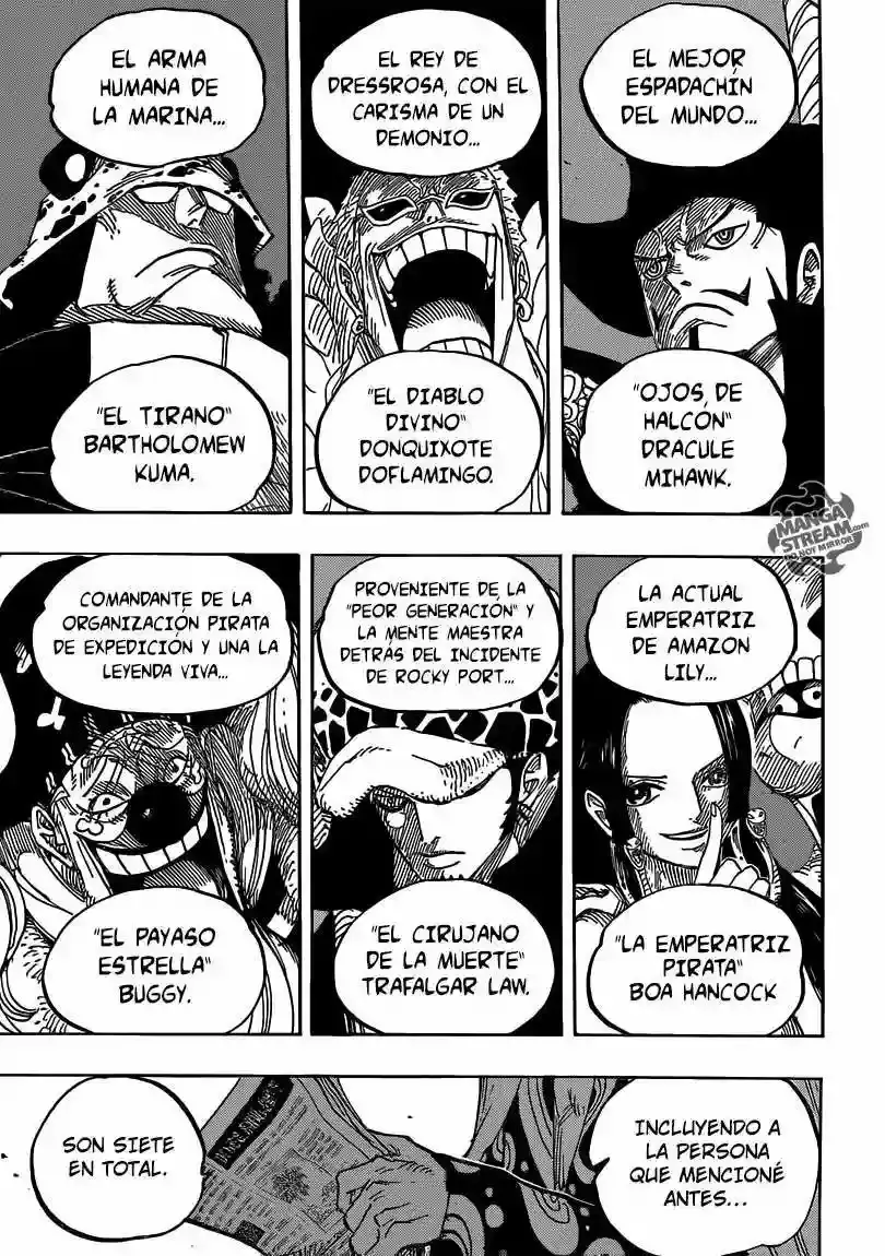 One Piece Capítulo 700 - Página 14 en español