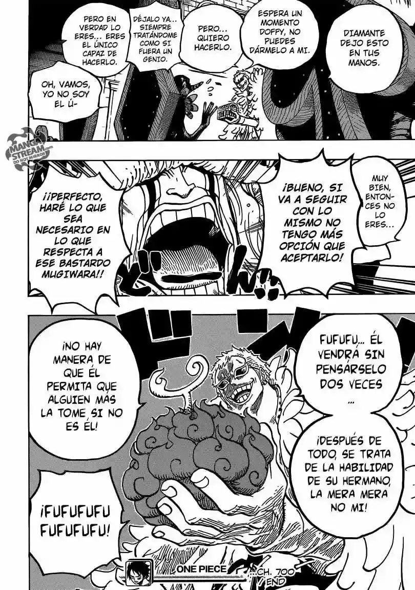 One Piece Capítulo 700 - Página 19 en español