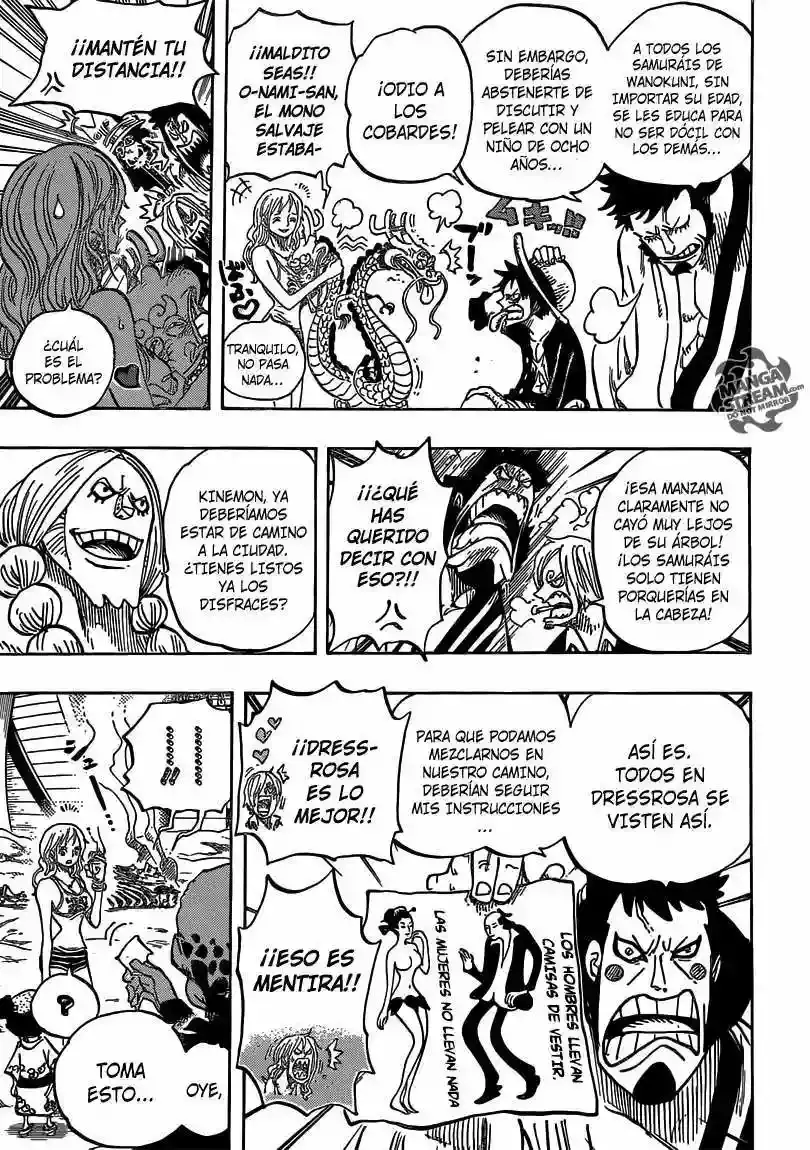One Piece Capítulo 701 - Página 6 en español