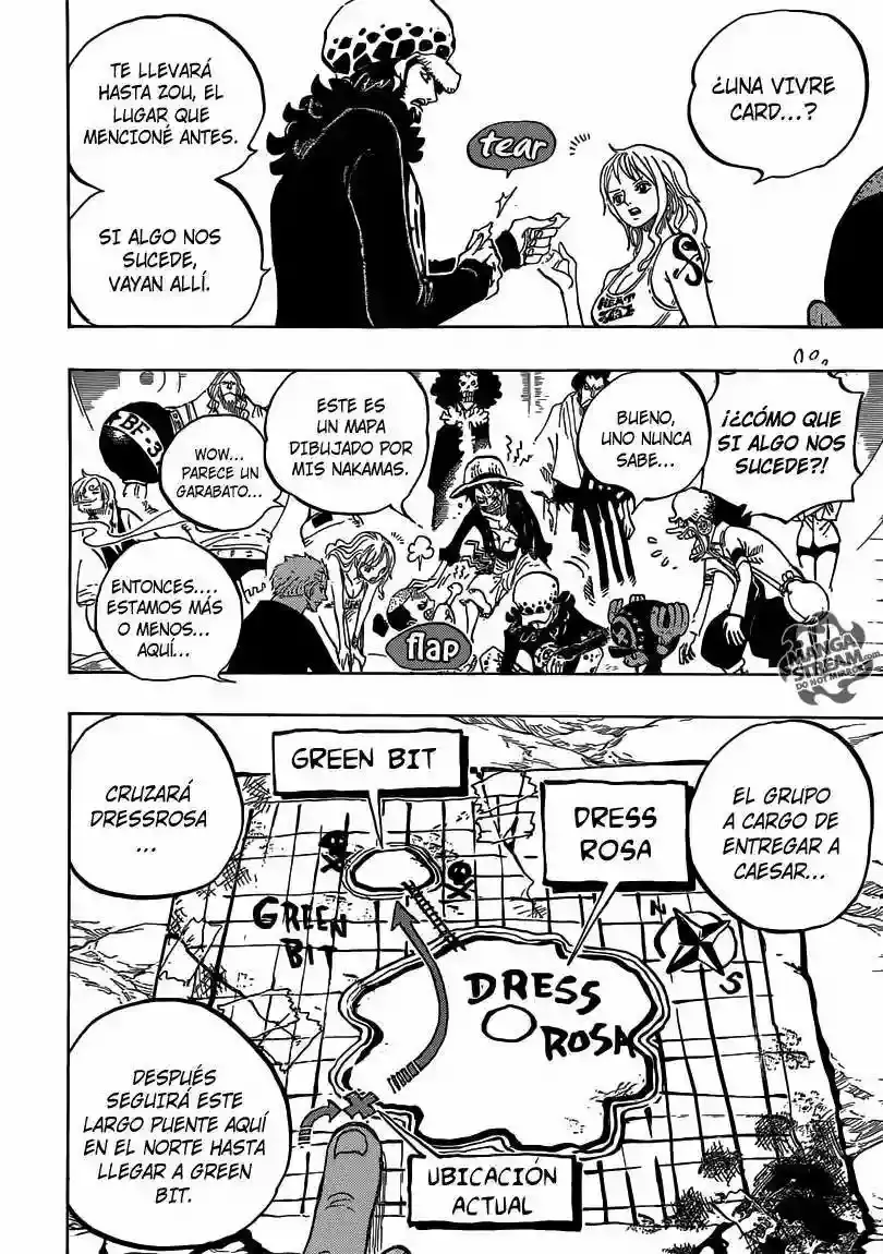 One Piece Capítulo 701 - Página 7 en español