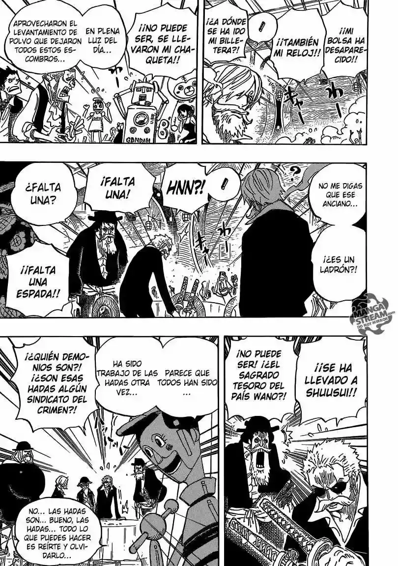 One Piece Capítulo 702 - Página 6 en español