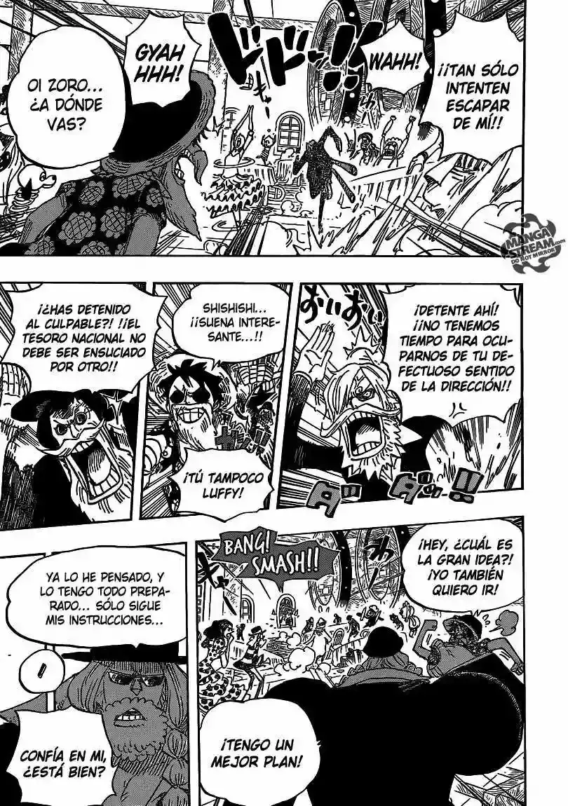 One Piece Capítulo 702 - Página 8 en español