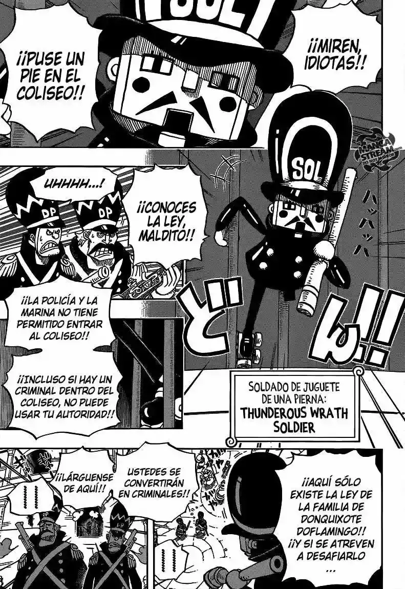 One Piece Capítulo 703 - Página 14 en español