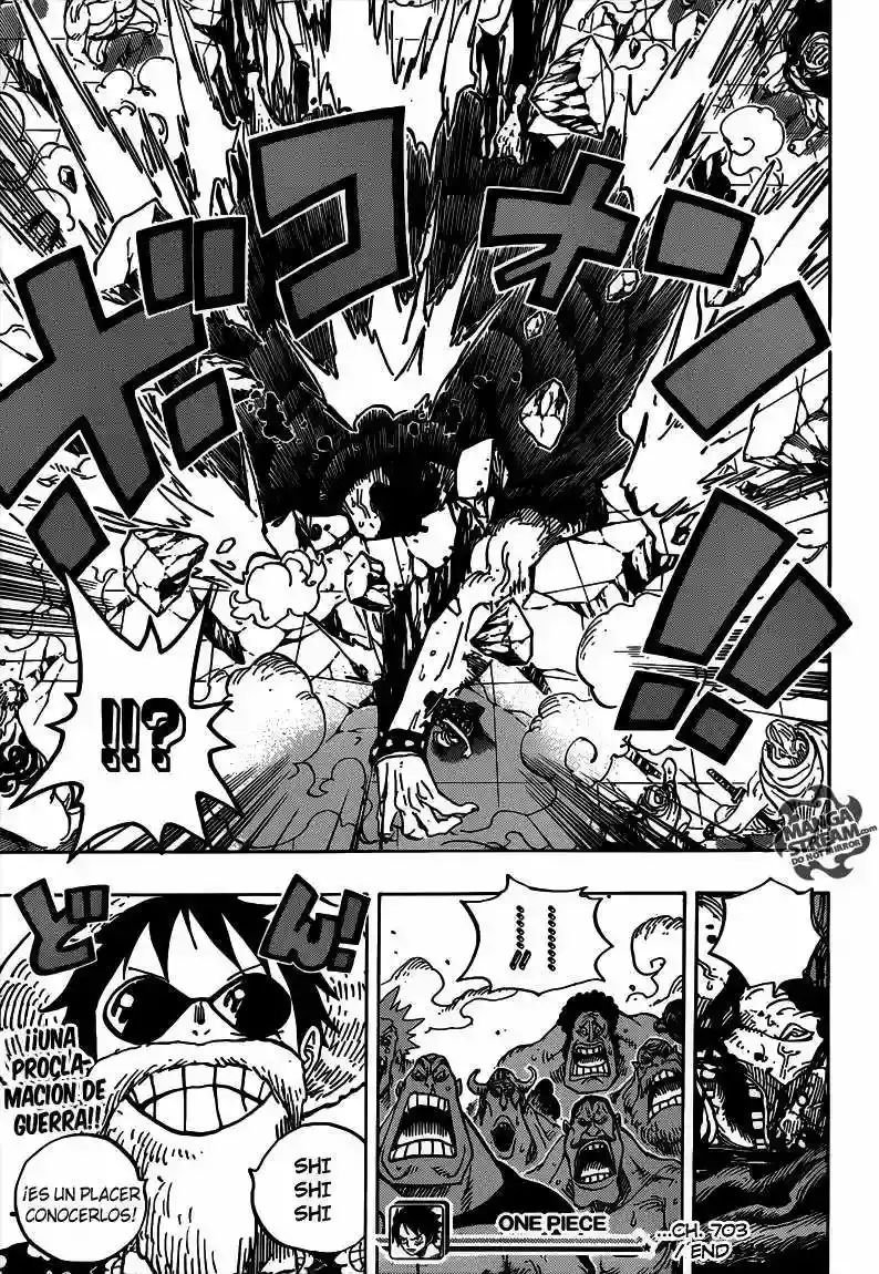 One Piece Capítulo 703 - Página 20 en español