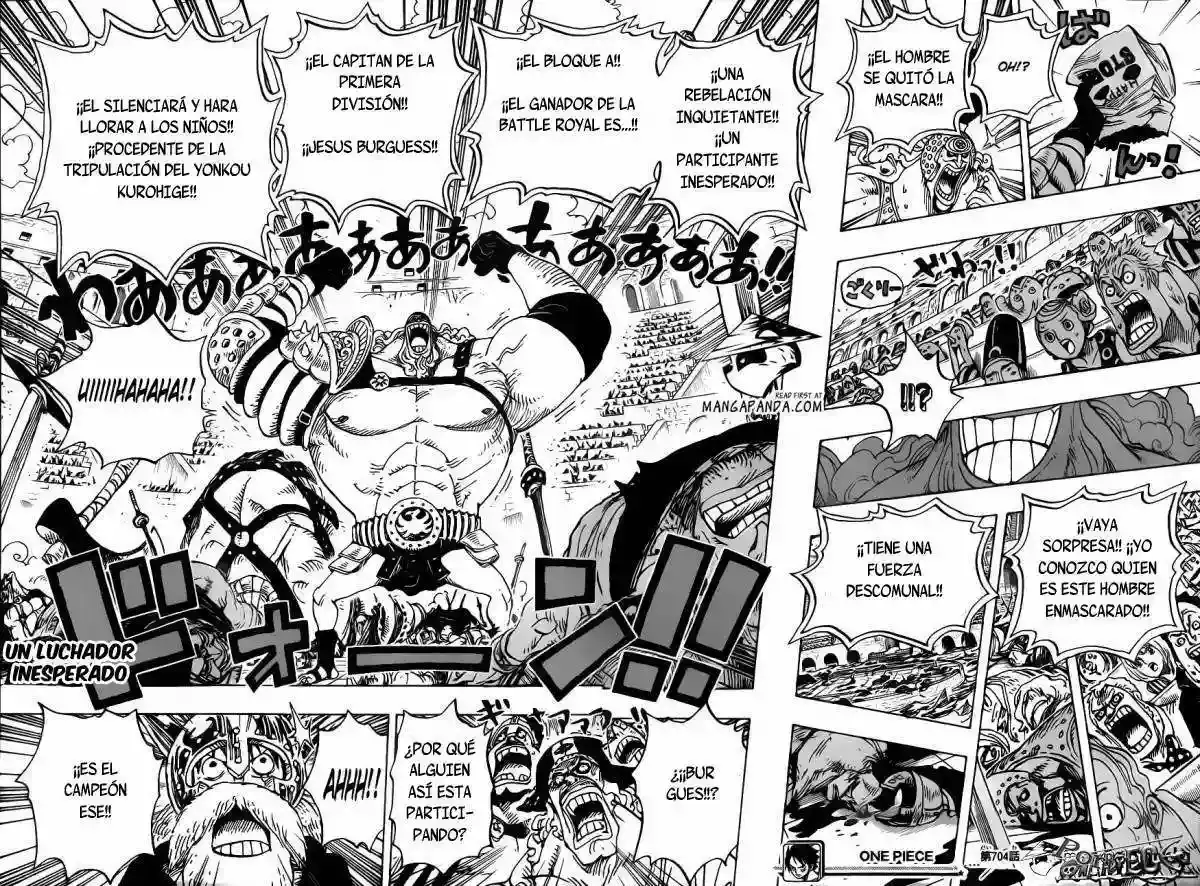 One Piece Capítulo 704 - Página 19 en español