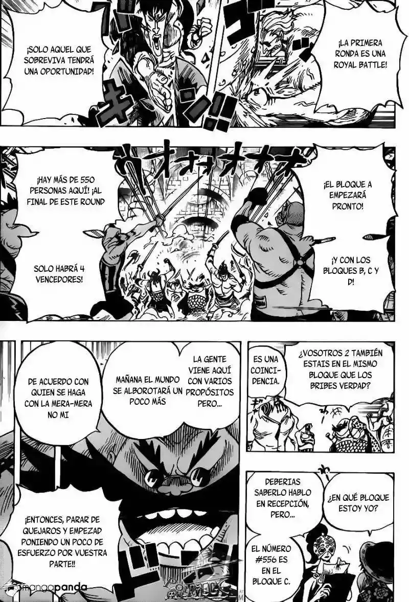 One Piece Capítulo 704 - Página 8 en español