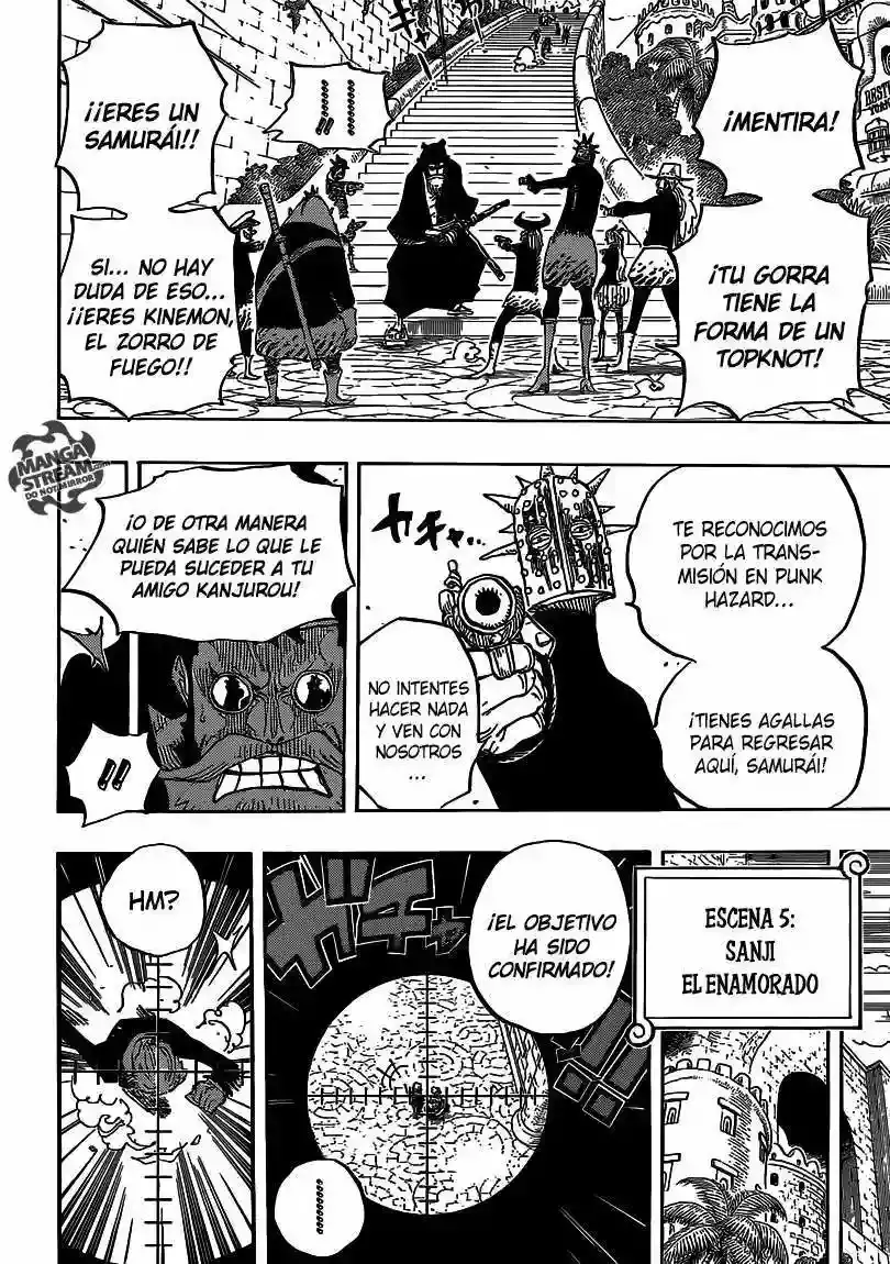 One Piece Capítulo 705 - Página 15 en español
