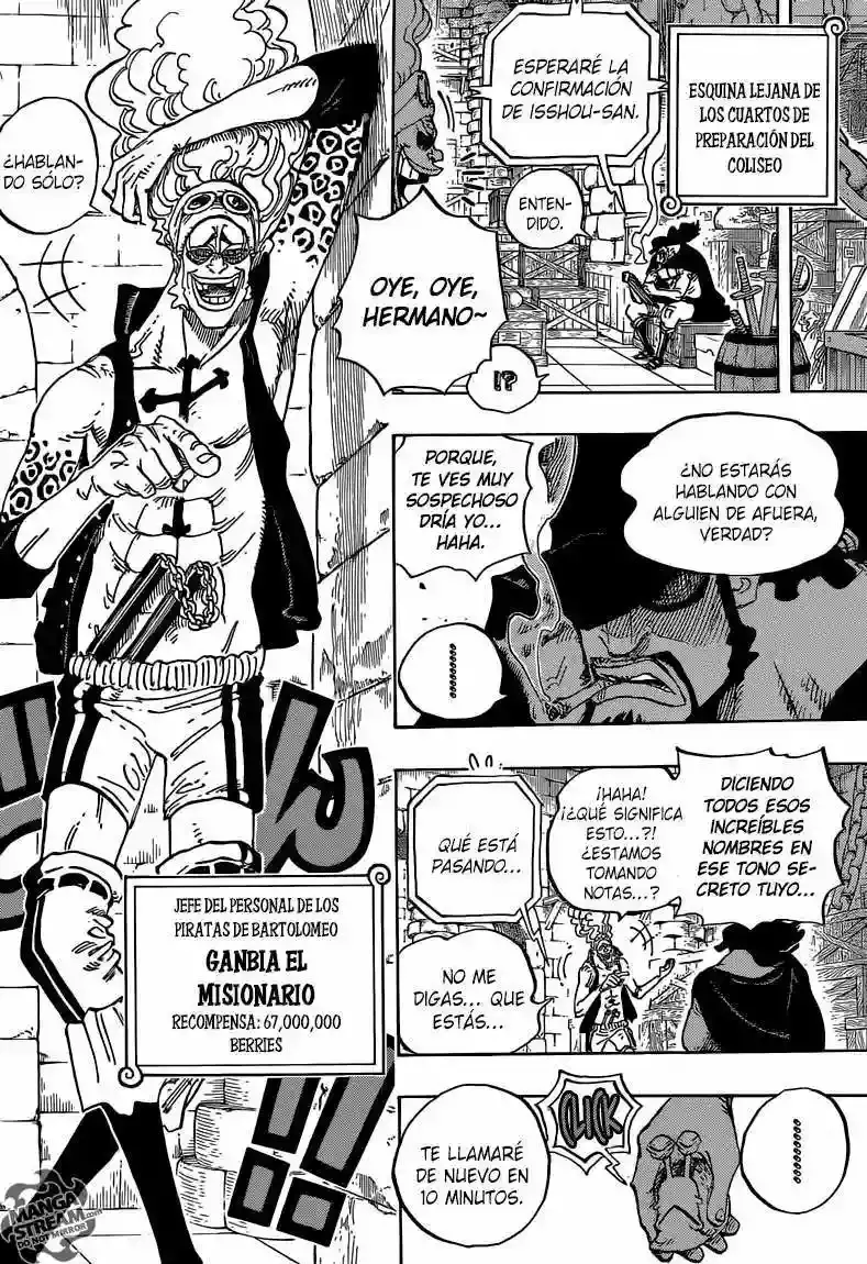 One Piece Capítulo 705 - Página 5 en español