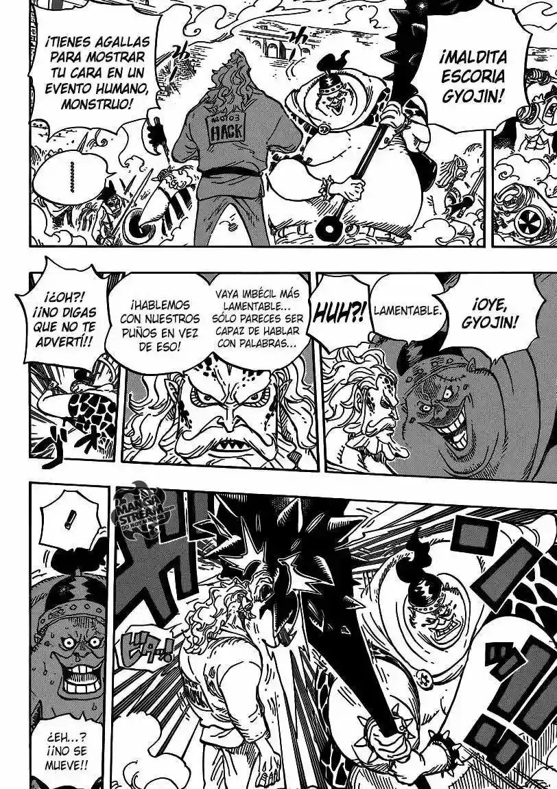 One Piece Capítulo 707 - Página 10 en español