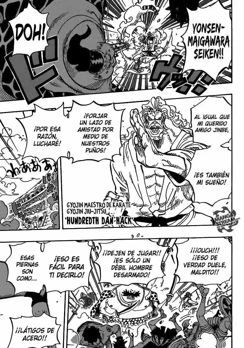One Piece Capítulo 707 - Página 11 en español