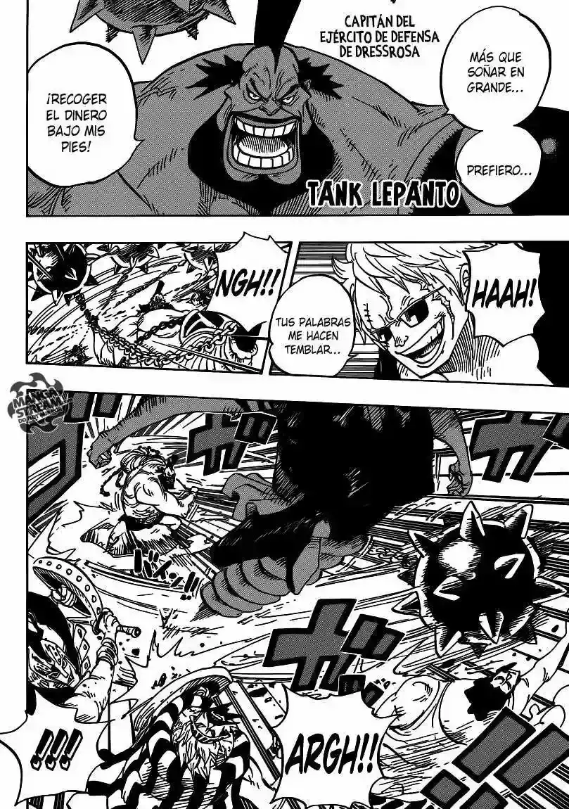 One Piece Capítulo 707 - Página 6 en español