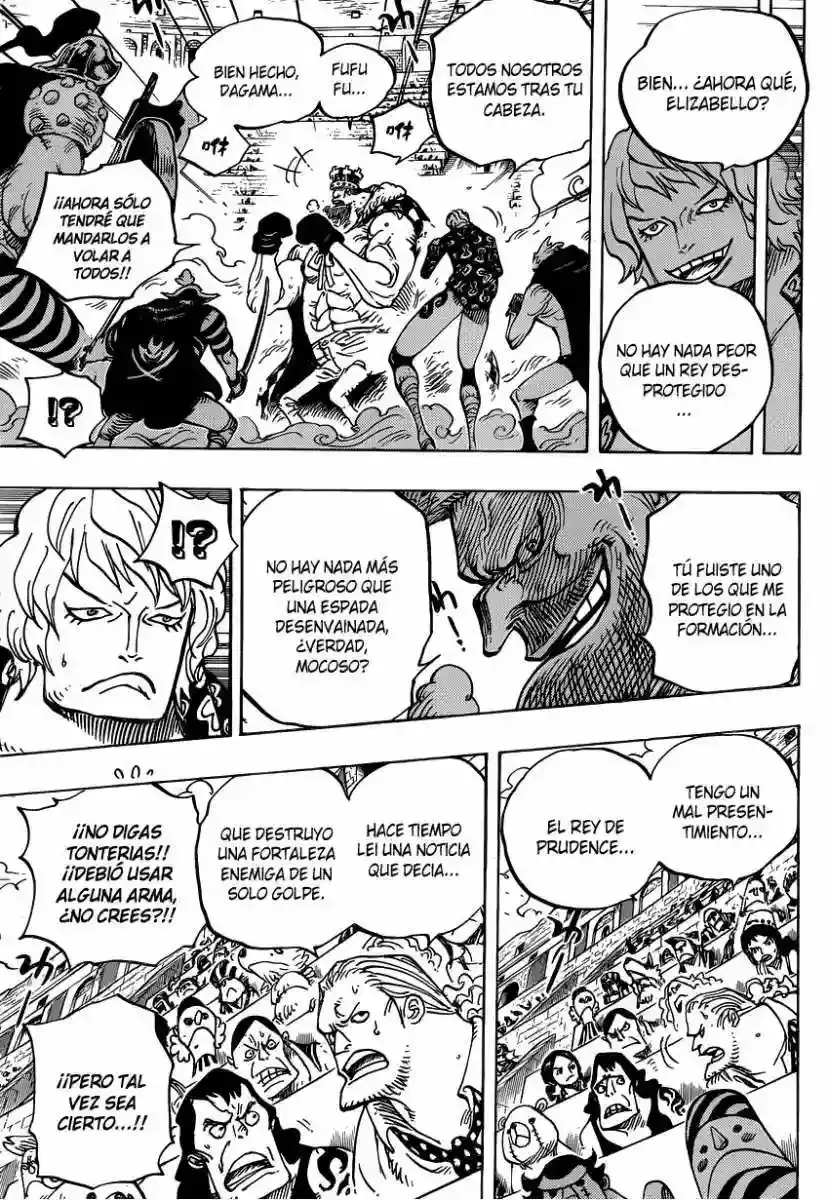 One Piece Capítulo 709 - Página 10 en español