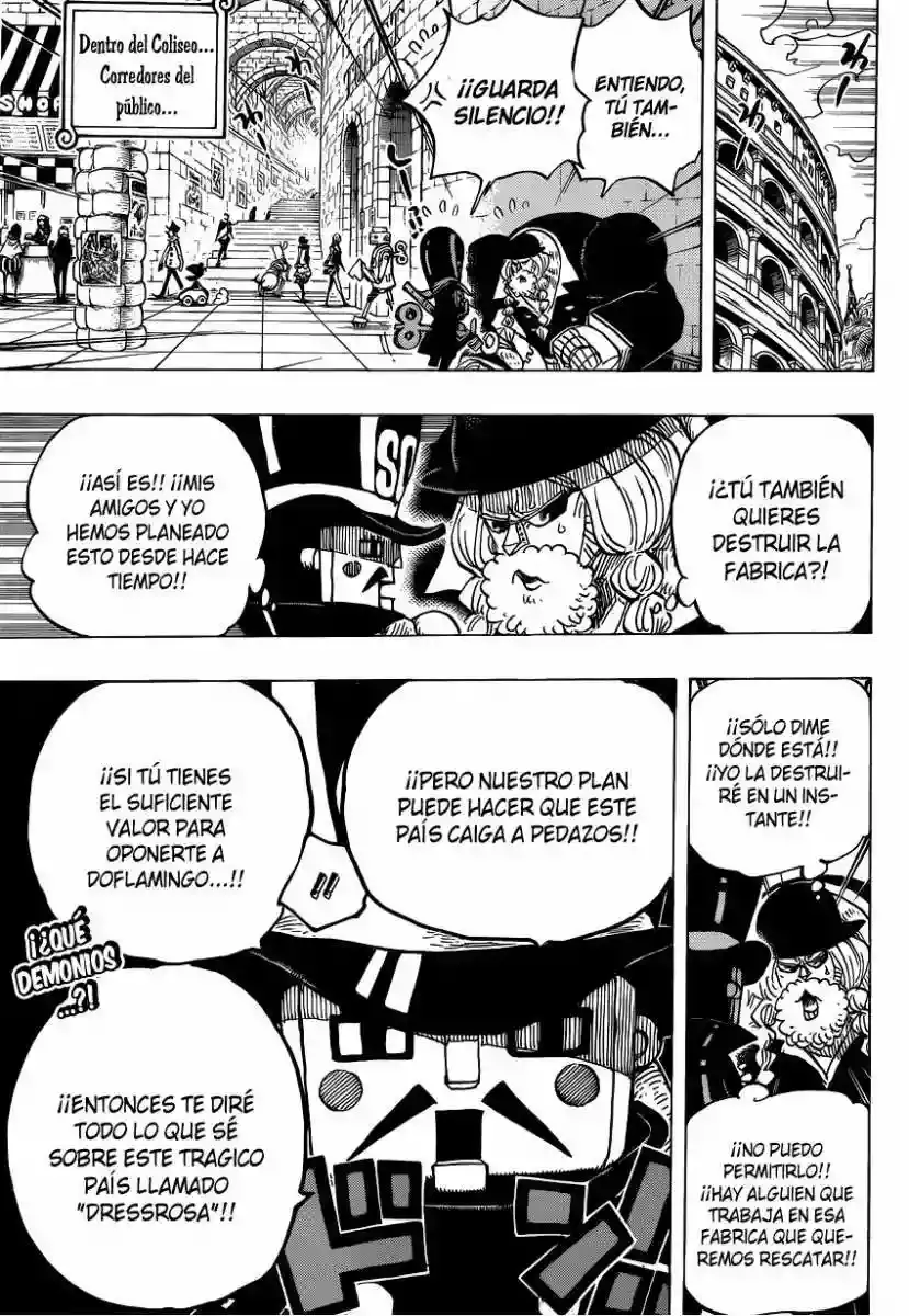 One Piece Capítulo 709 - Página 19 en español