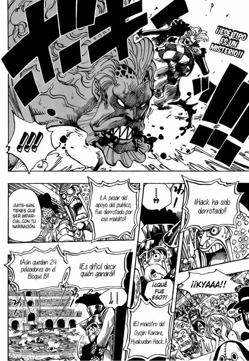 One Piece Capítulo 709 - Página 3 en español