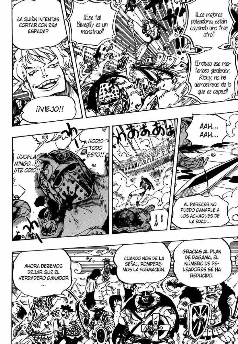 One Piece Capítulo 709 - Página 5 en español