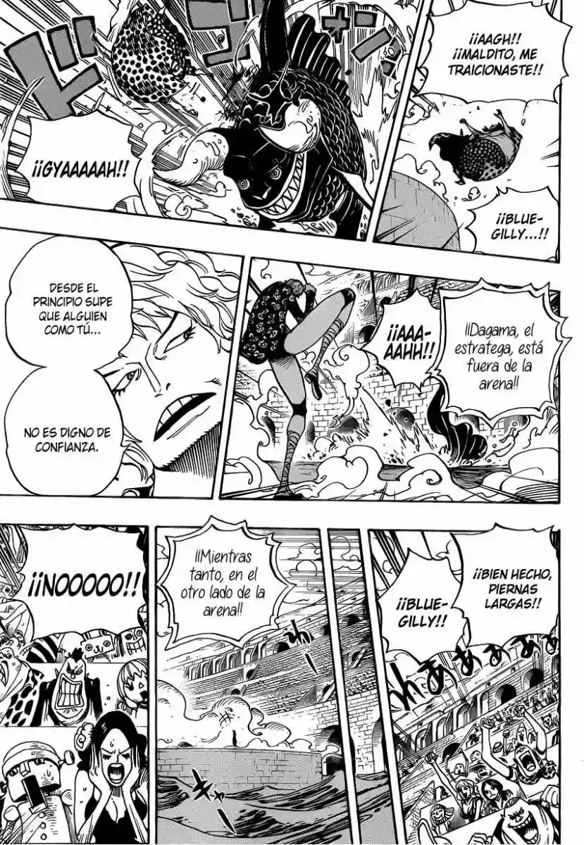 One Piece Capítulo 709 - Página 8 en español