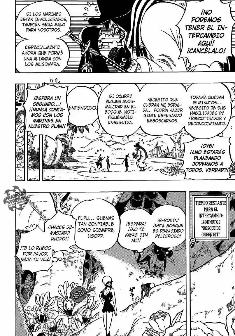 One Piece Capítulo 710 - Página 16 en español