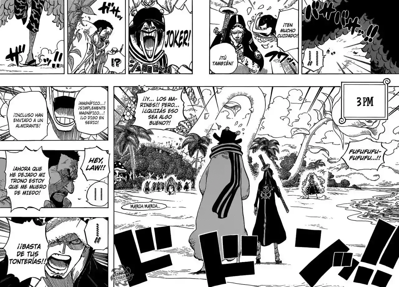 One Piece Capítulo 712 - Página 15 en español