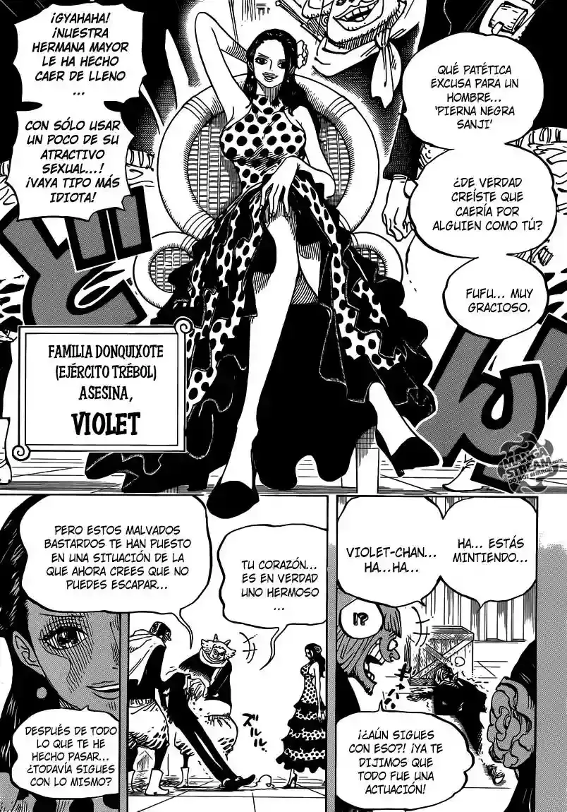 One Piece Capítulo 712 - Página 4 en español