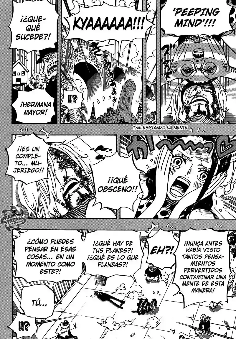 One Piece Capítulo 712 - Página 7 en español