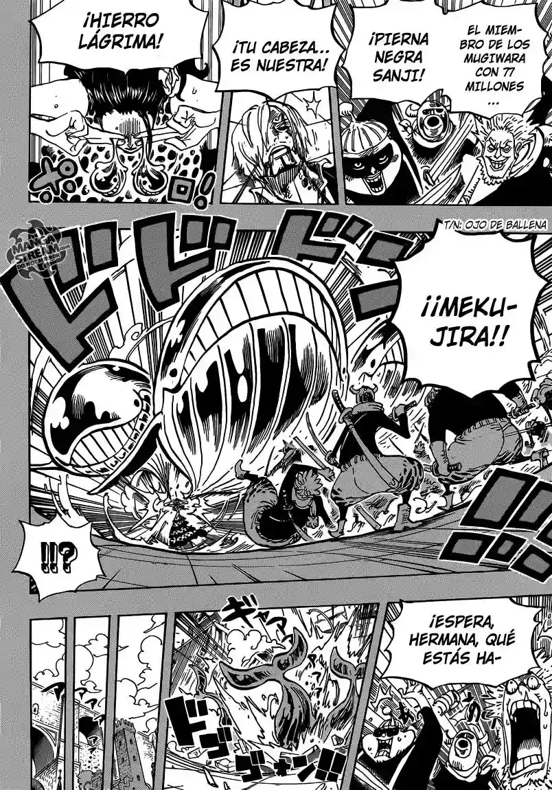 One Piece Capítulo 712 - Página 9 en español