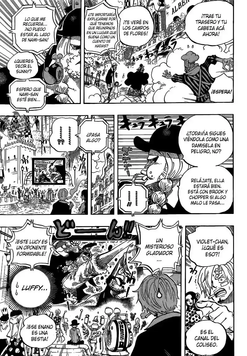 One Piece Capítulo 713 - Página 13 en español