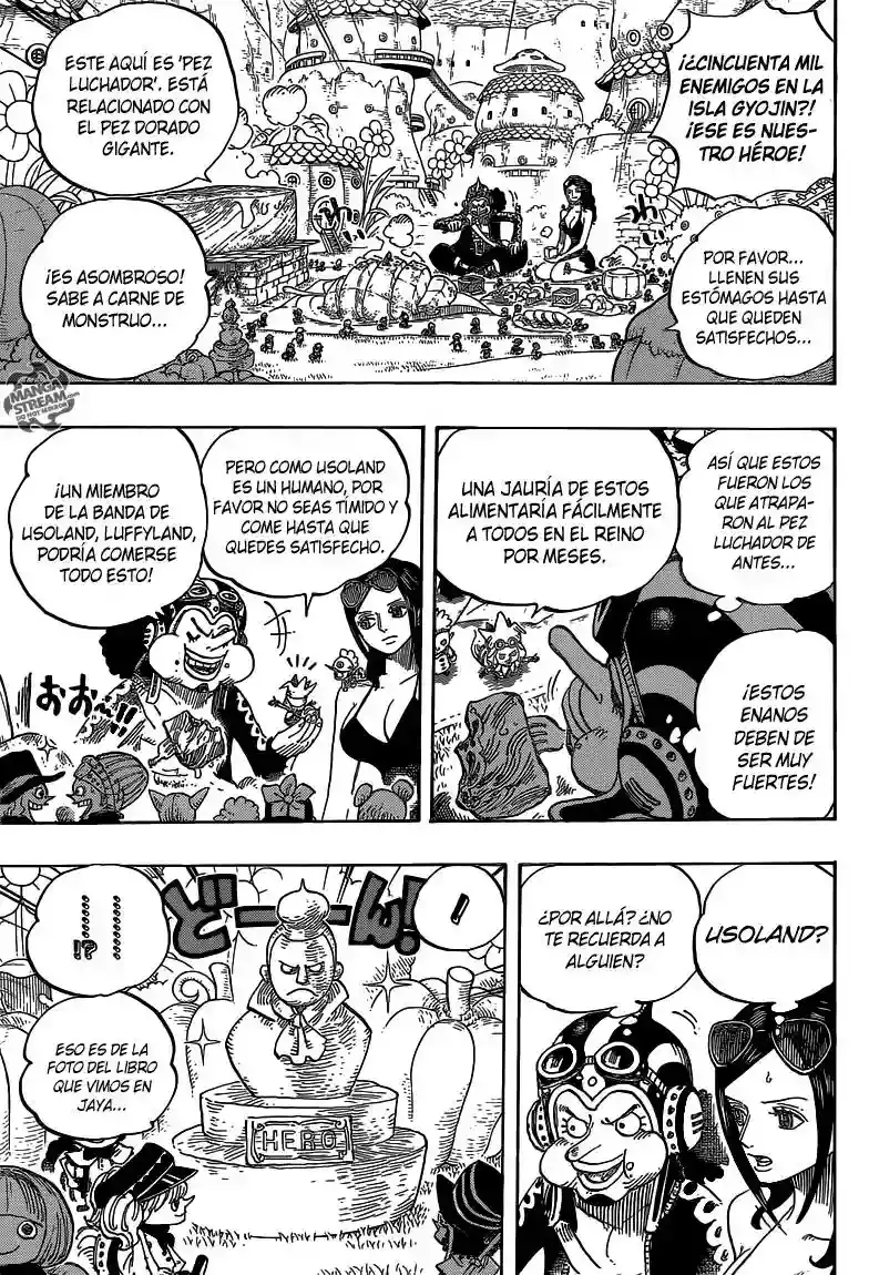 One Piece Capítulo 713 - Página 17 en español