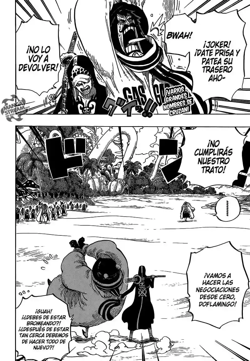 One Piece Capítulo 713 - Página 3 en español