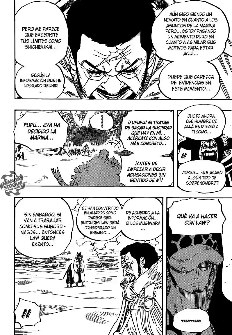 One Piece Capítulo 713 - Página 5 en español