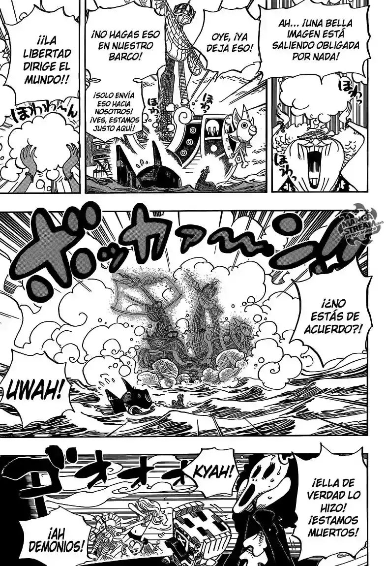One Piece Capítulo 714 - Página 6 en español