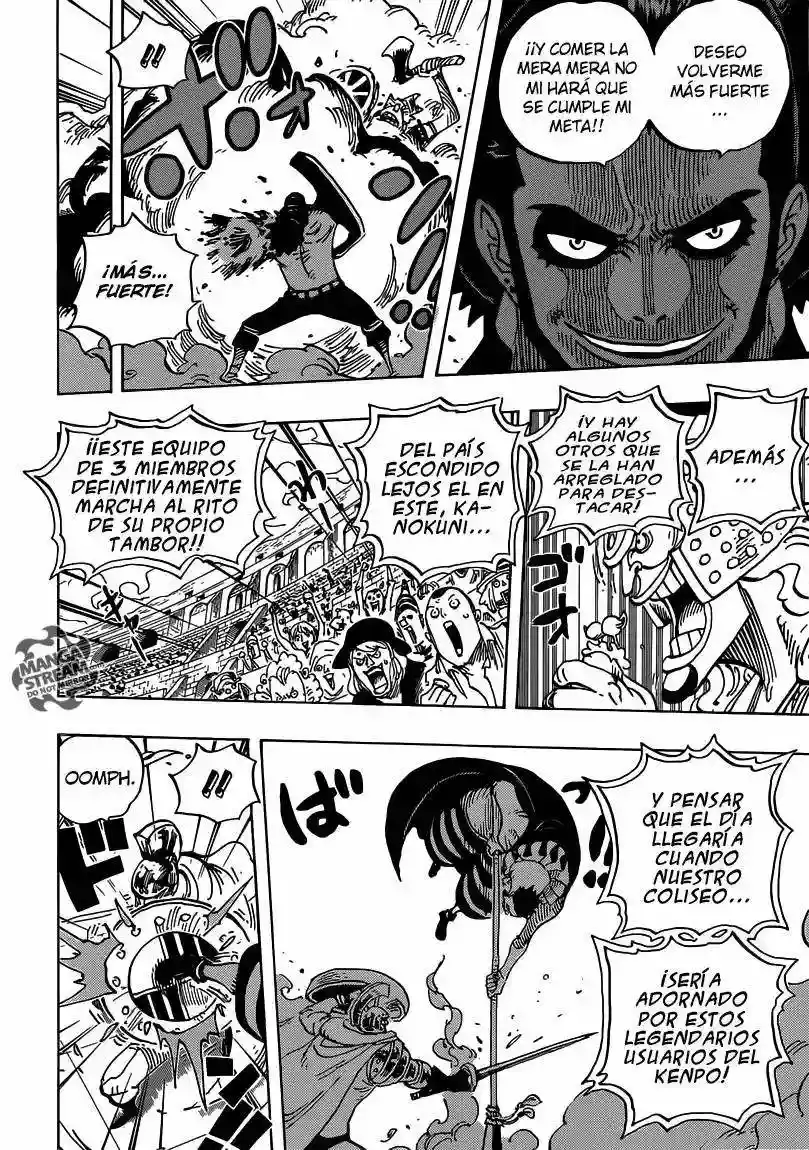 One Piece Capítulo 715 - Página 5 en español