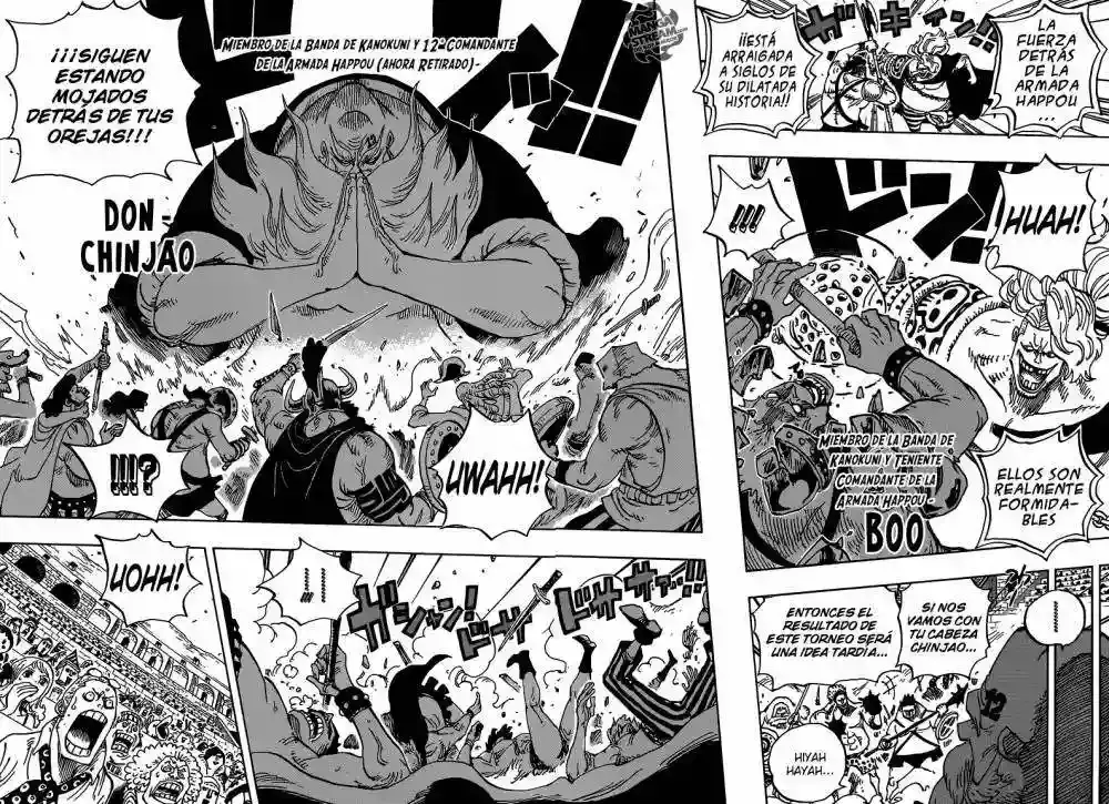 One Piece Capítulo 715 - Página 7 en español