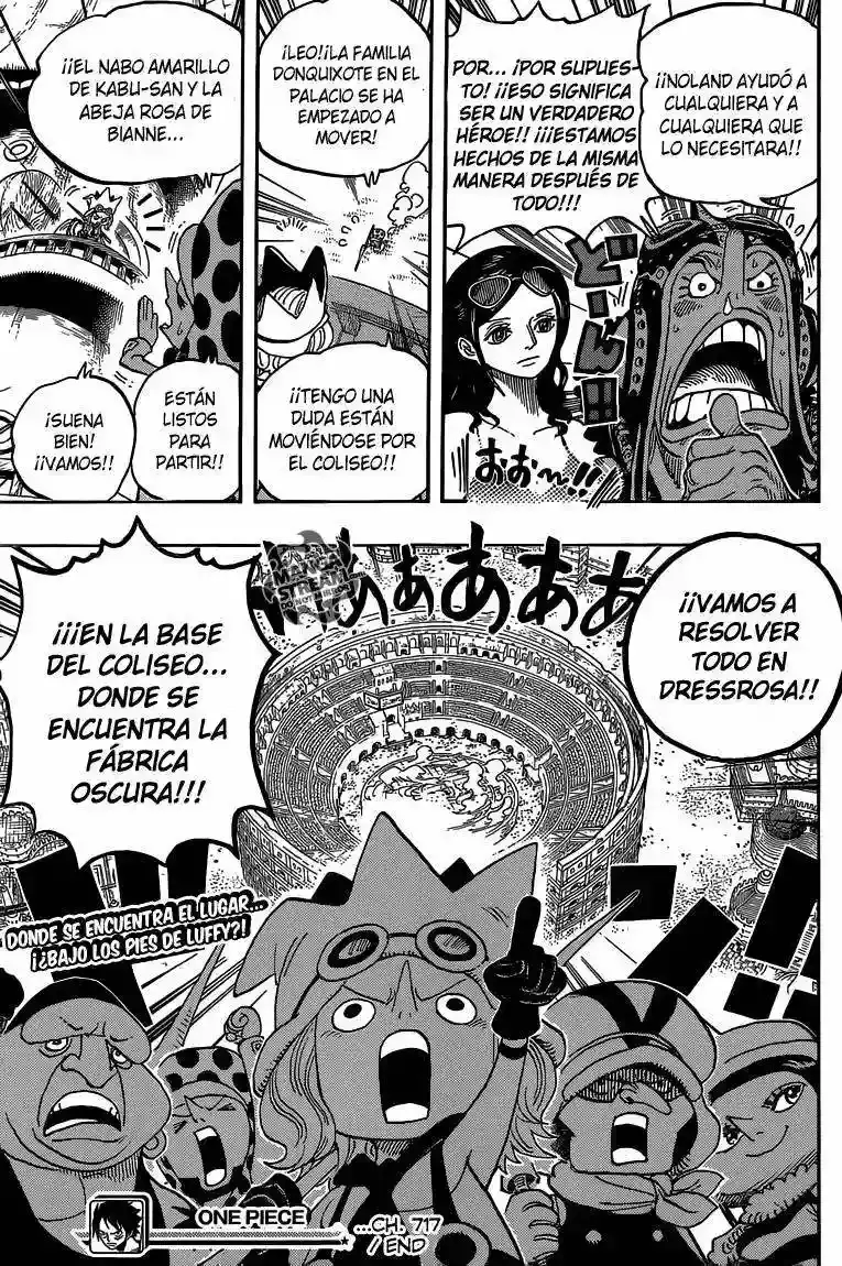 One Piece Capítulo 717 - Página 18 en español